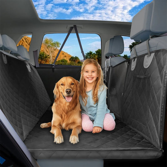 Waterproof Dog Car Seat Extender Hammock Back Seat Guard