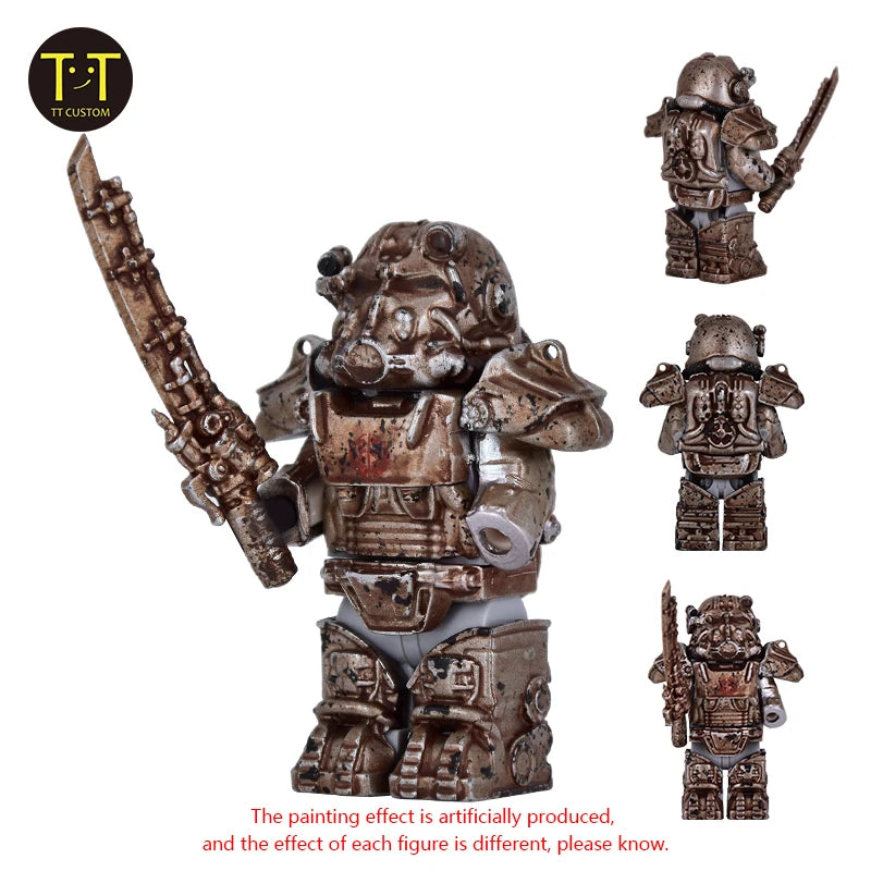 Military Soldier Mini Anime Action Figures Building Blocks