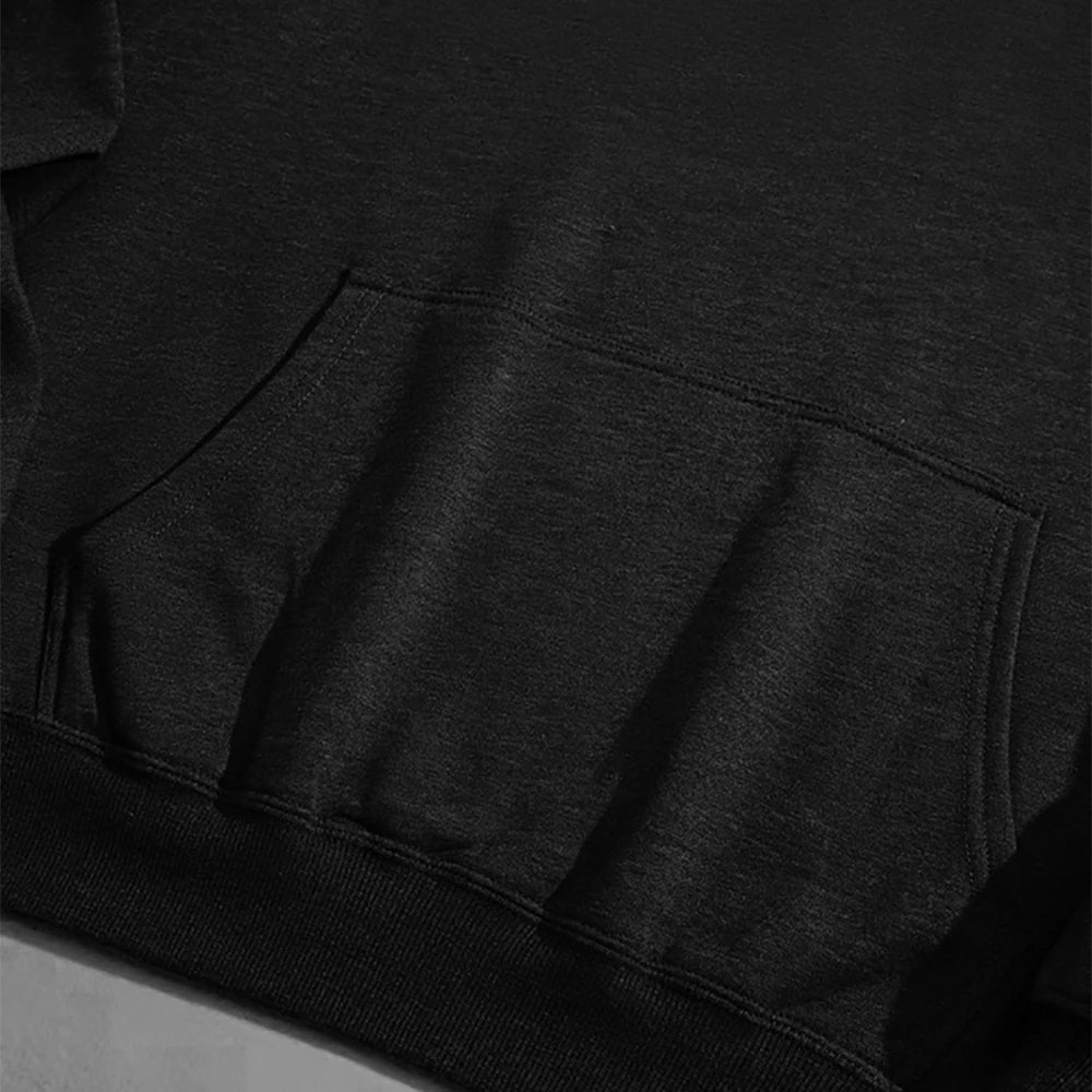 Unisex Cotton Sweatshirt Casual Relaxed Fit Long Sleeve Top