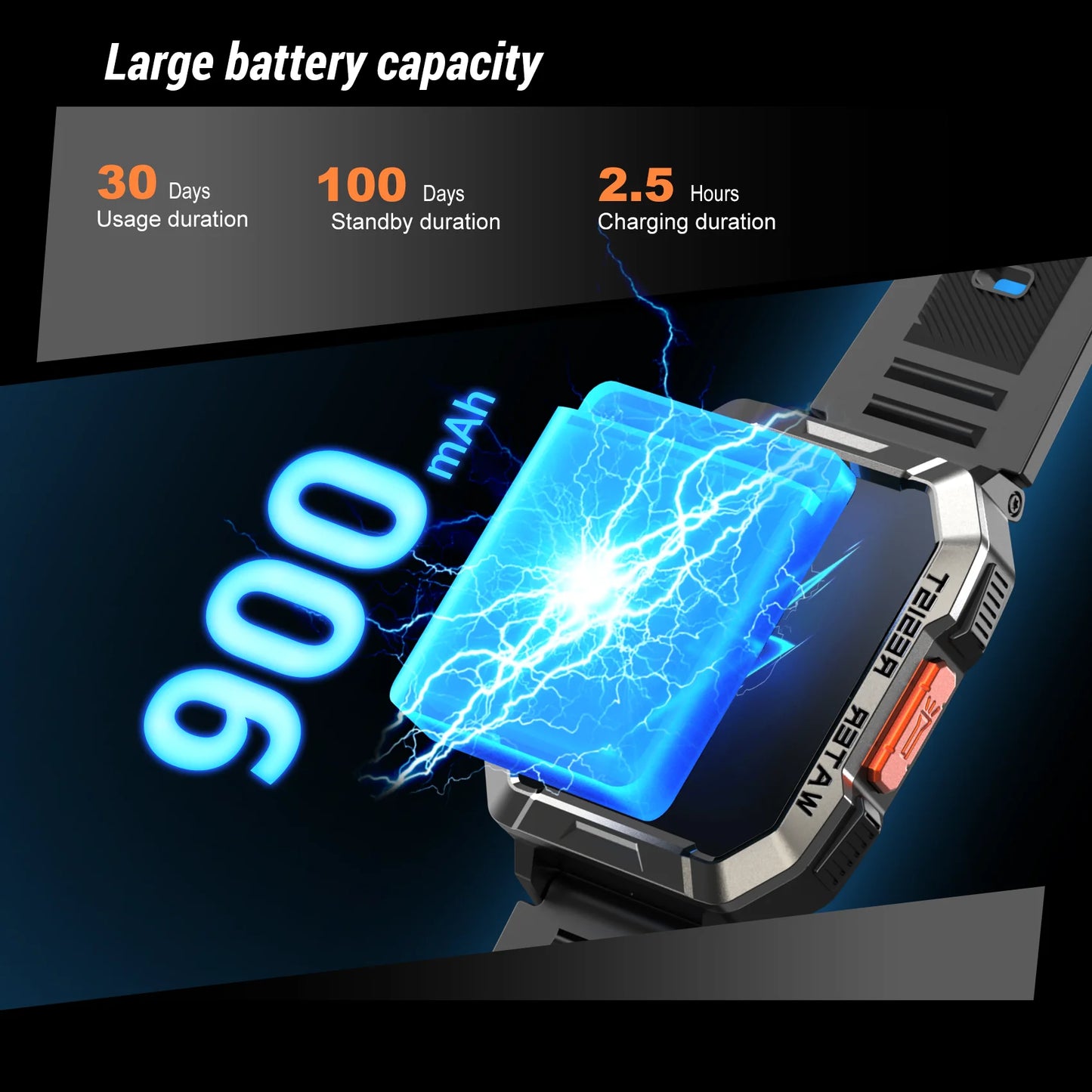 Blackview Smart Watch Outdoor Bluetooth Waterproof Pro