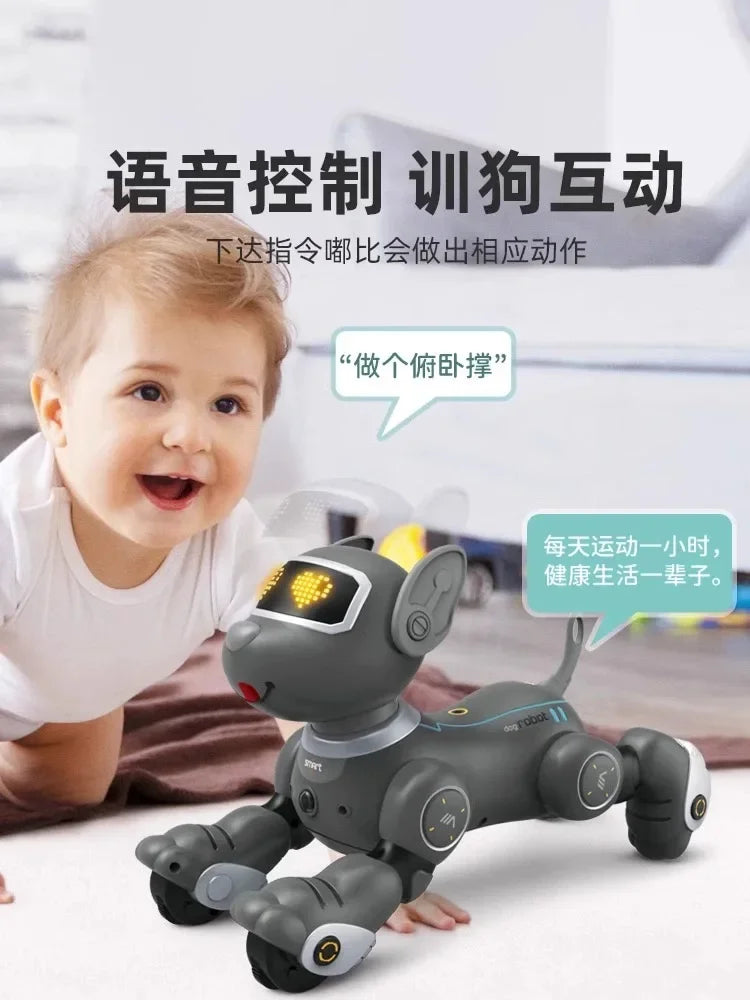 CONUSEA RC Robot Dog Programmable Voice Command Toy
