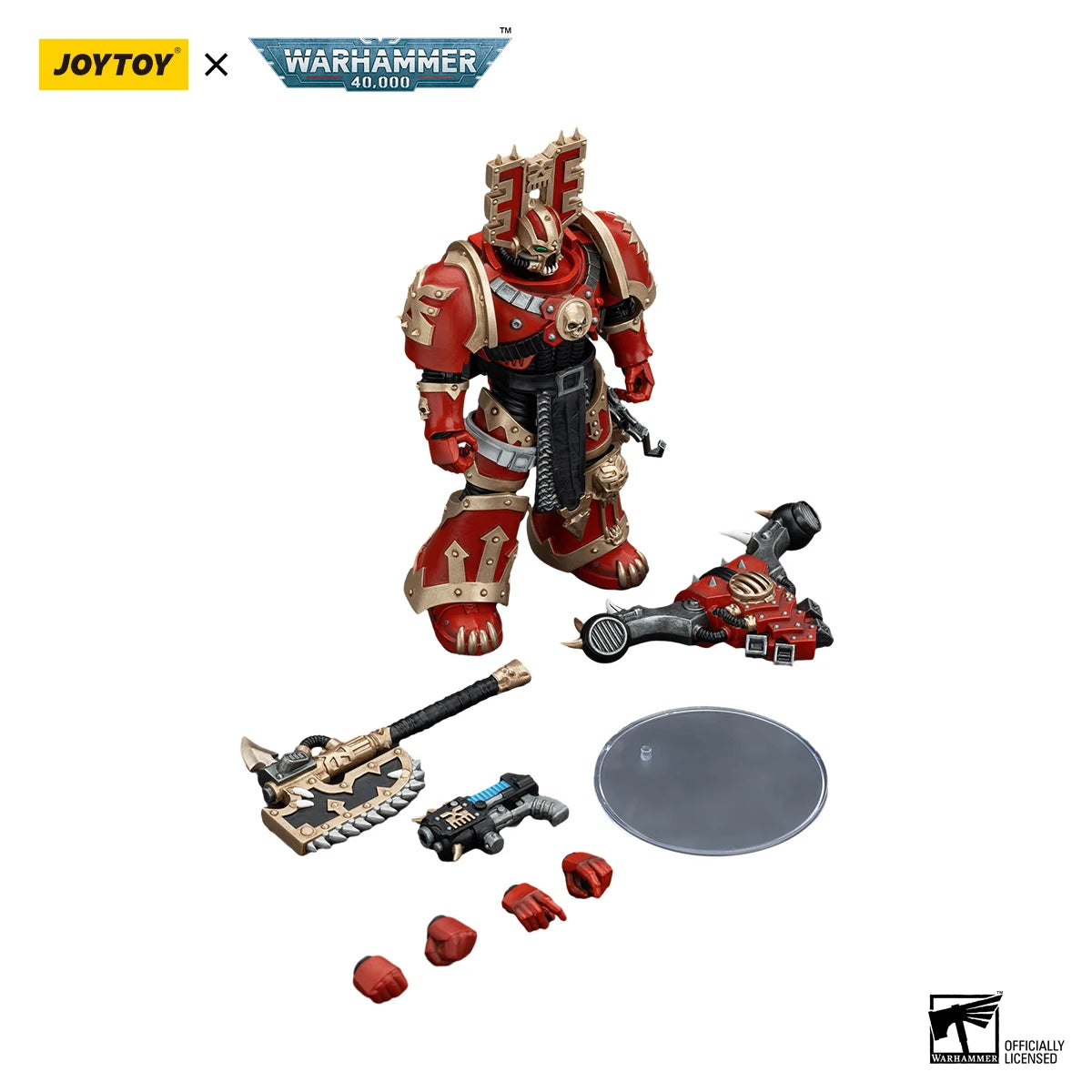 JOYTOY Warhammer 40K Khorne Berzerker Action Figure