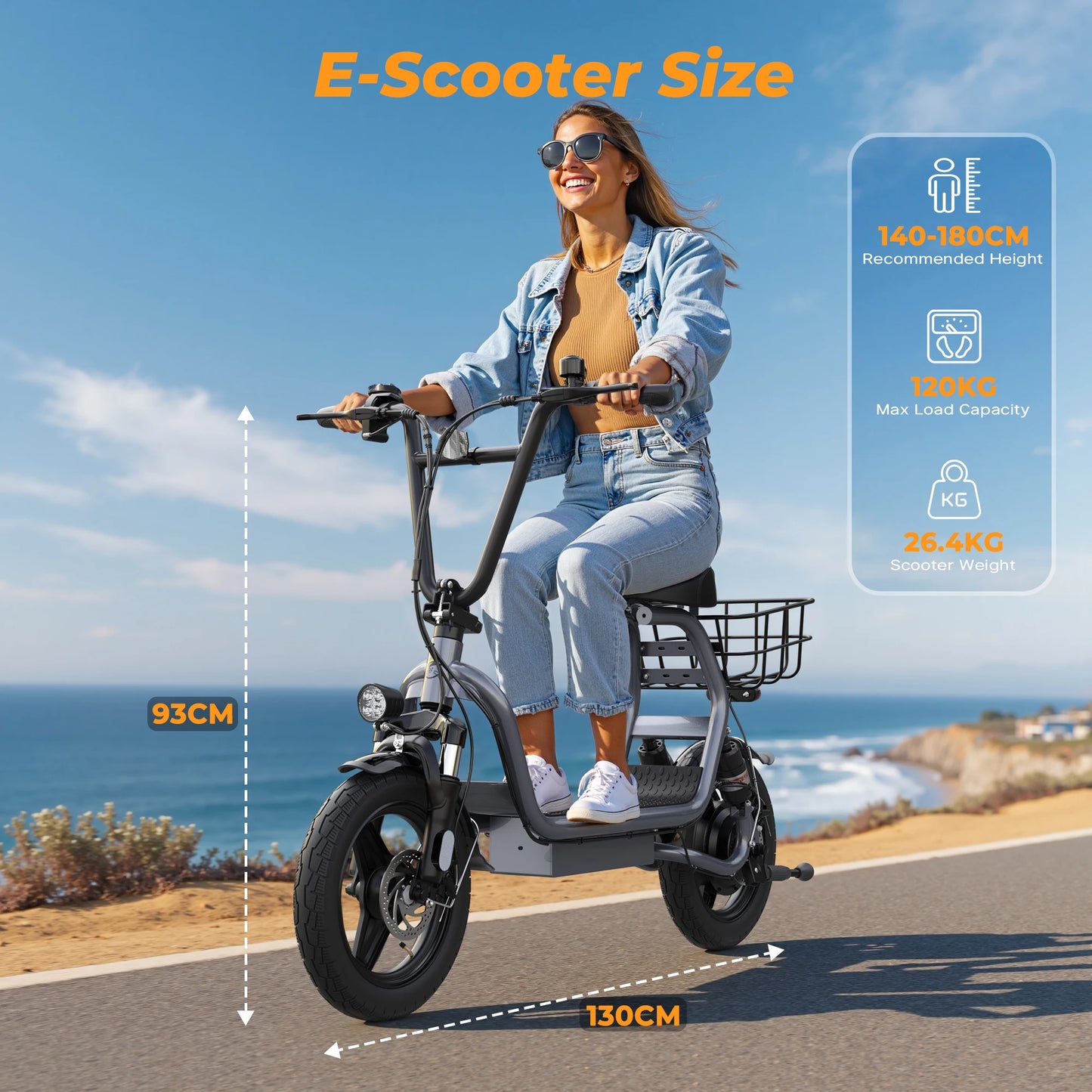 Varun P5 Electric Scooter 750W 48V Foldable