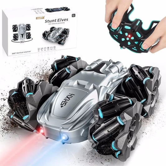 Double Sided 360 Rotating 4WD RC Car With Battery Included