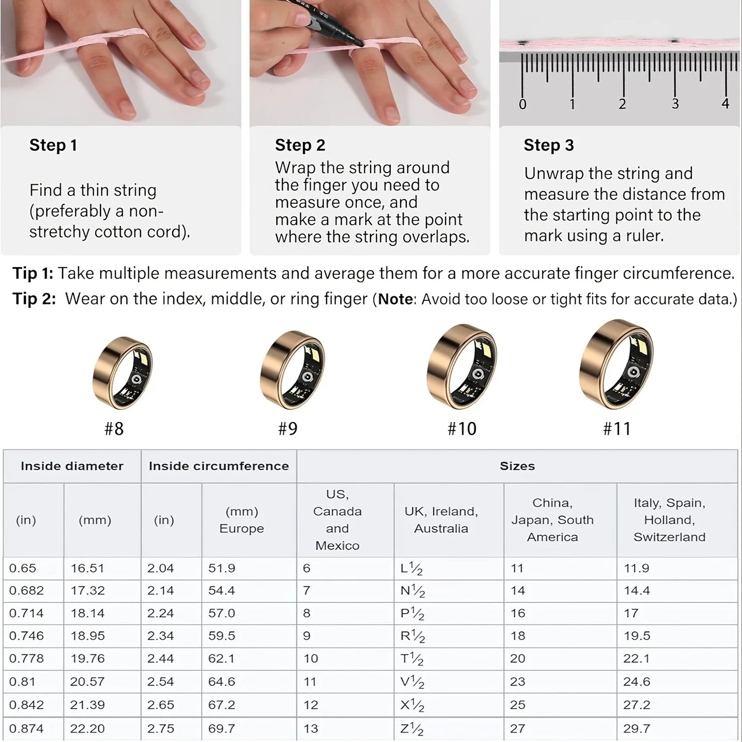 Smart Ring Sleep Tracking and Motion Monitoring Technology