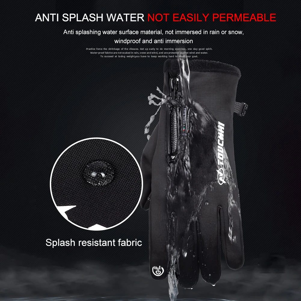 Alloyseed Heated Gloves Thermal Waterproof Winter Snow