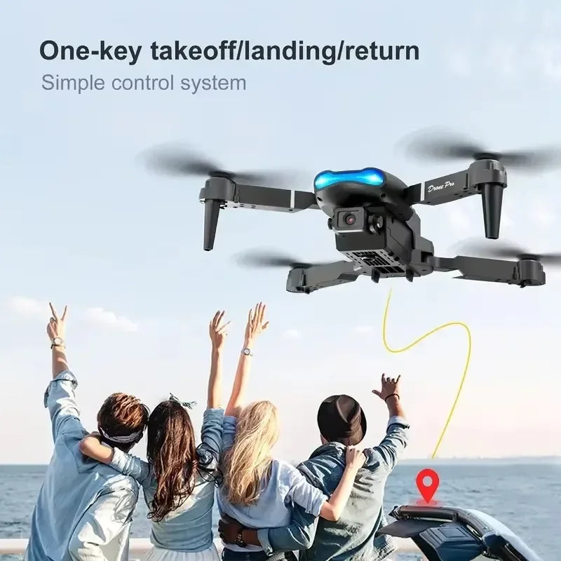 QJ E99Pro RC Drone 4K HD Camera Foldable Helicopter