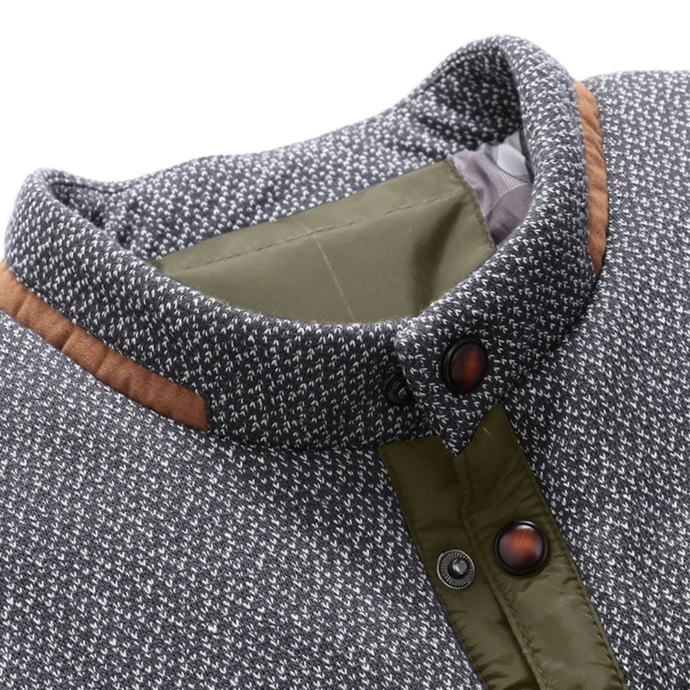 Men's Winter Warm Bomber Quilted Coat by NoEnName