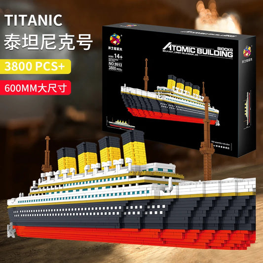 Haitai/Hitech Titanic Model Building Blocks Set For Gifting