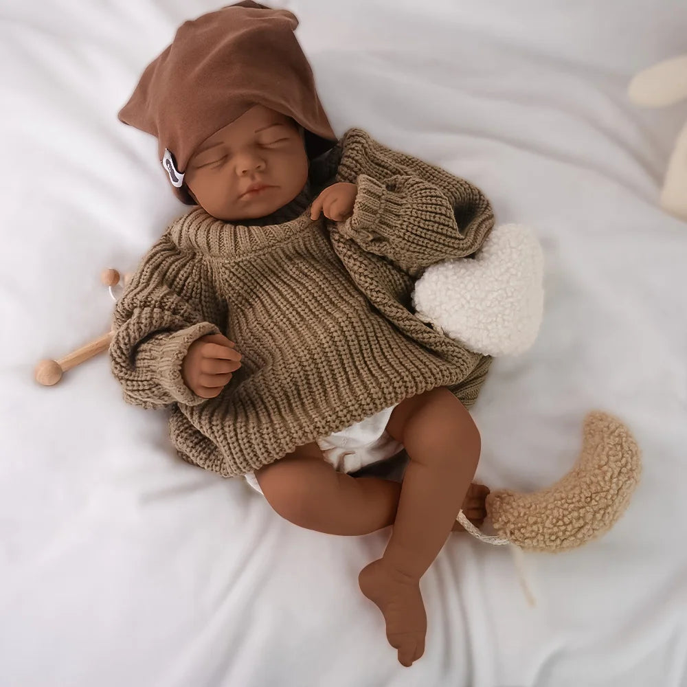 Ultra Realistic Silicone Reborn Baby Doll With Sleeping Eyes