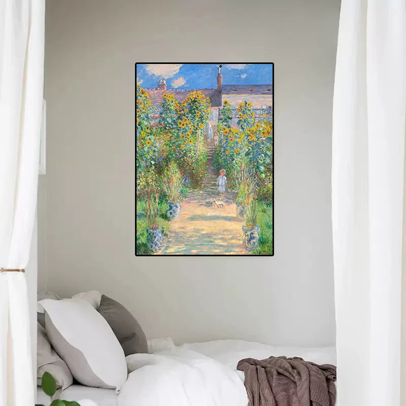 Zhejiang Claude Monet Romantic Canvas Art For Home Decor