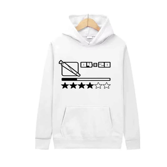 Hooded Streetwear Pullover Hoodie Unisex Casual Sweatshirt