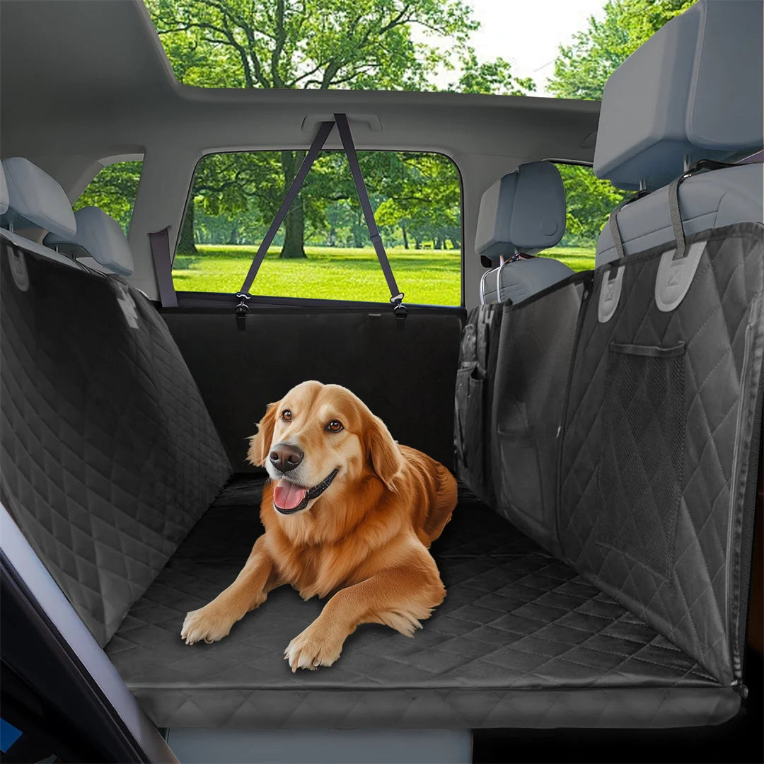 Waterproof Dog Car Seat Extender Hammock Back Seat Guard