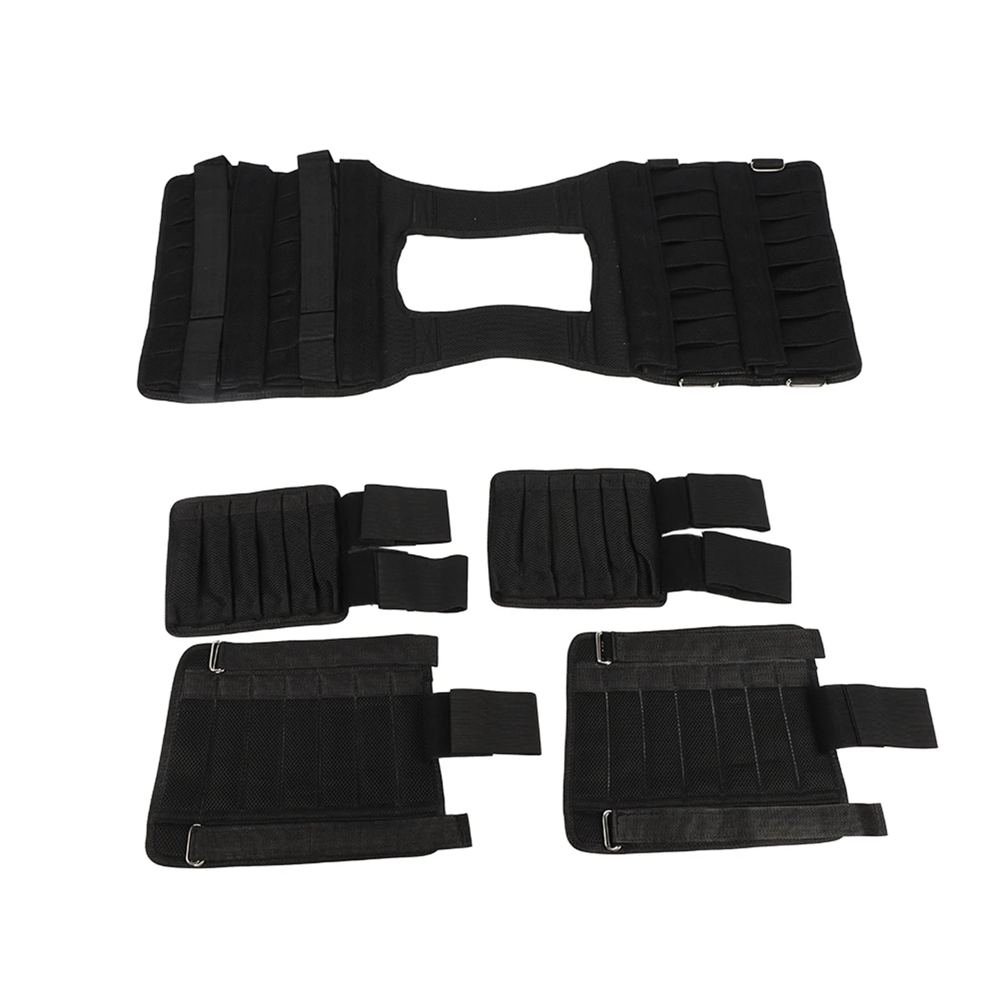 YOSOO Adjustable Vest Weight Set For Strength Training 35kg