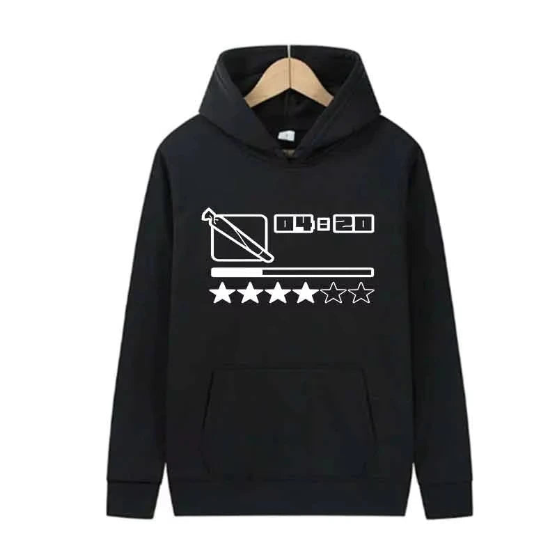 Hooded Streetwear Pullover Hoodie Unisex Casual Sweatshirt