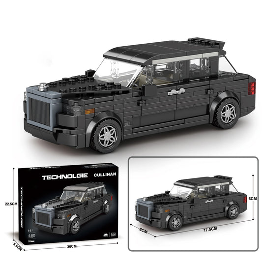 RR Cullinann Luxury SUV Model Car Building Blocks Set 480PC