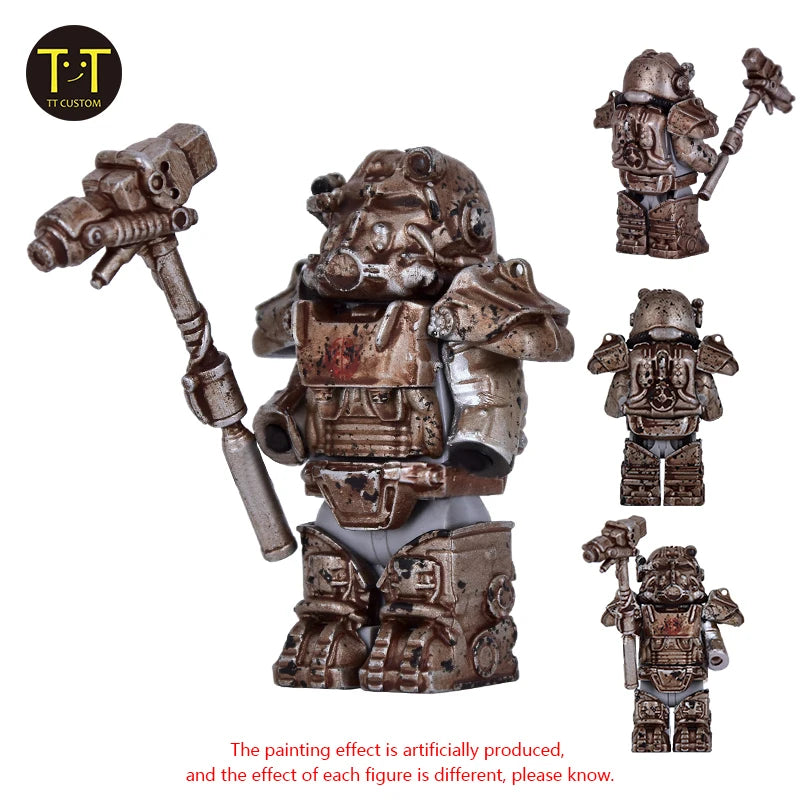 Military Soldier Mini Anime Action Figures Building Blocks