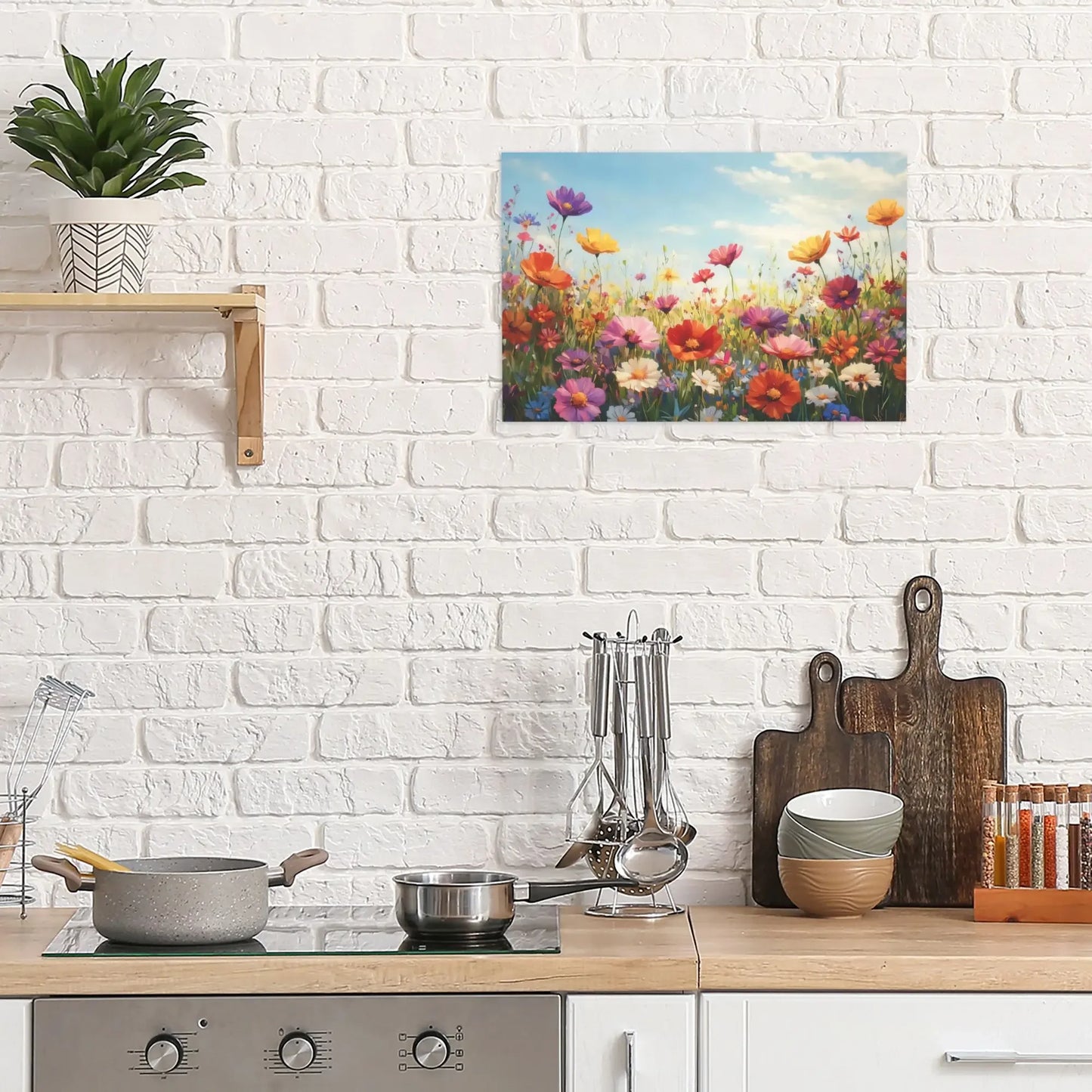 Frame Canvas Bedroom Wall Art Landscape Print Decor