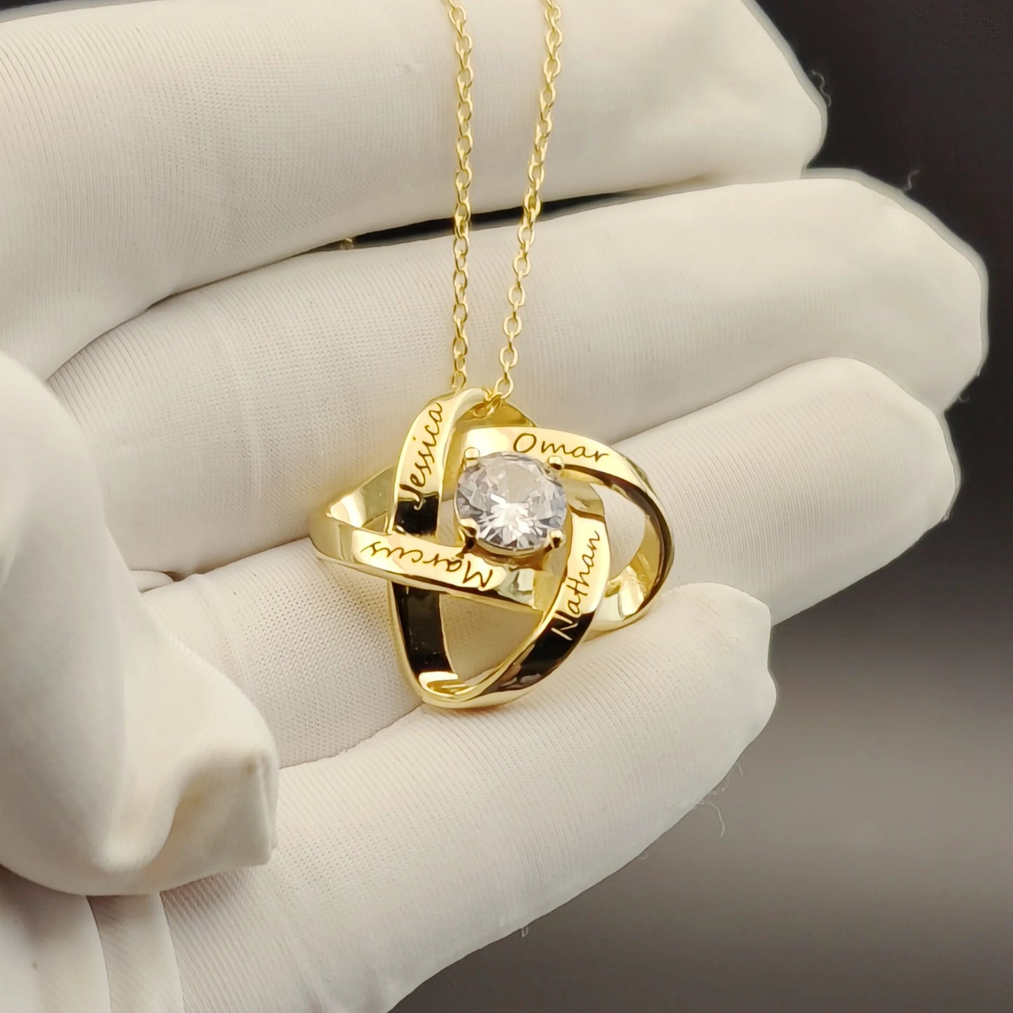 Zhejiang S925 Custom Name Pendant Galaxy Necklace Vermeil