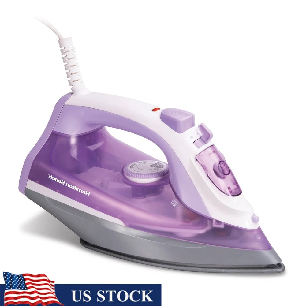 XMSJ Steam Iron With Nonstick Soleplate And Auto Water Tank