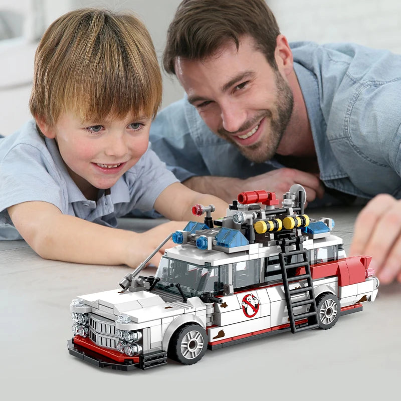 Hignconcerned Ghostbusters ECTO1 Building Block Model Toy