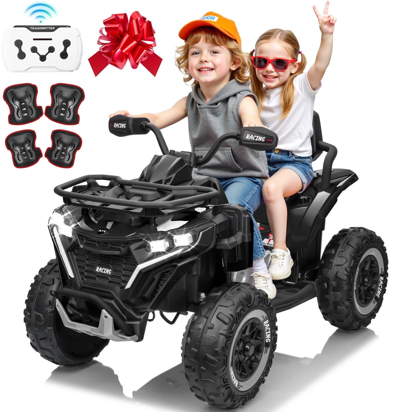Joyracer 24V Four Wheel Off Road Ride On Vehicle For Kids