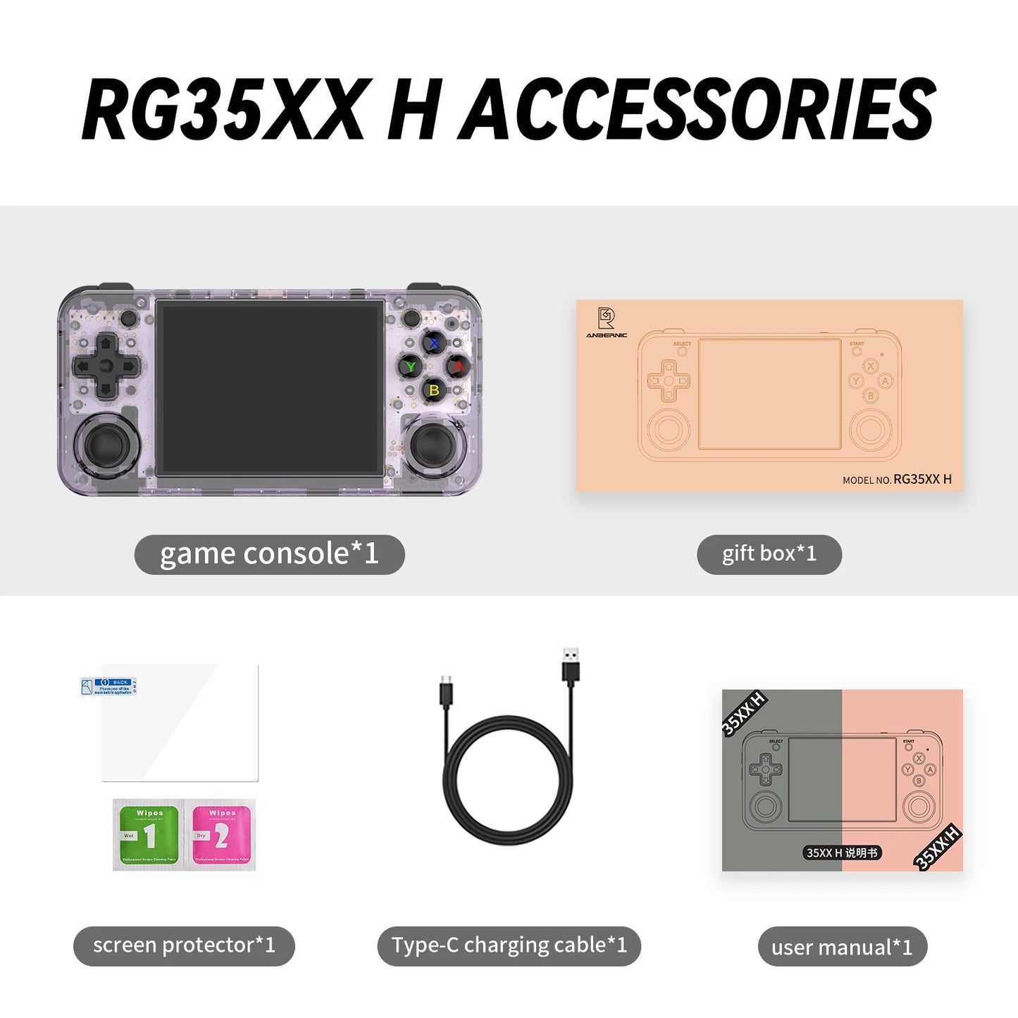 Anbernic Retro Handheld Game Console 5000 Games Linux