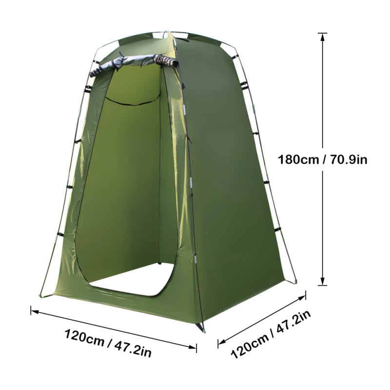 Building Privacy Shower Tent Changing Shelter Camping