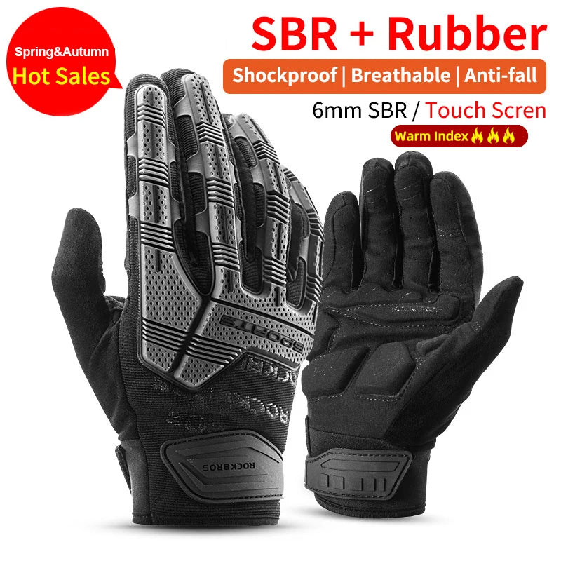 RockBros Cycling Gloves Tactical Gel Pad Shockproof