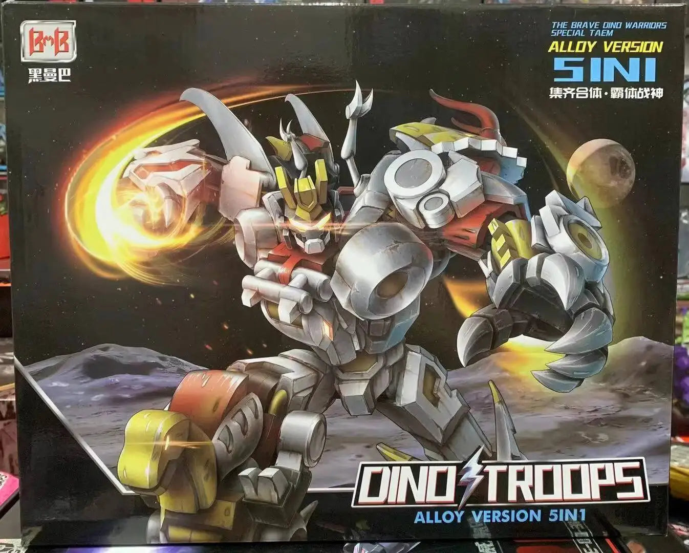 Bandai Dinobot Dinoking Transformer Action Figure Gift