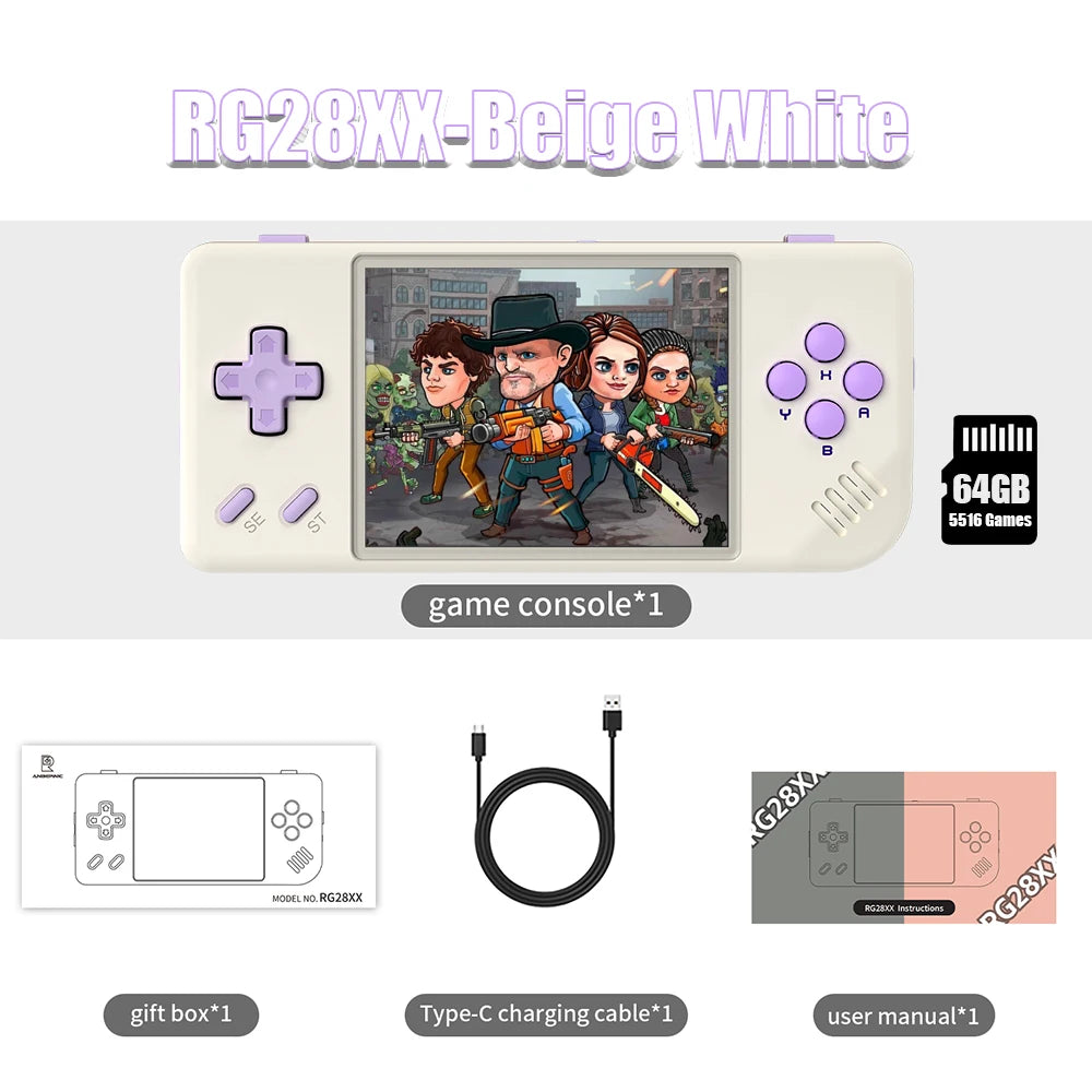 Anbernic RG28XX Handheld Game Console 64GB Preinstalled