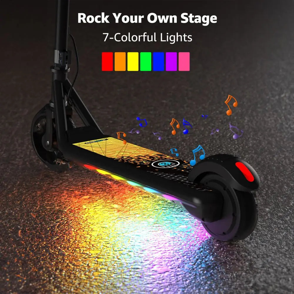 GYROOR Kids Electric Scooter LED Display 150W Dual Brake