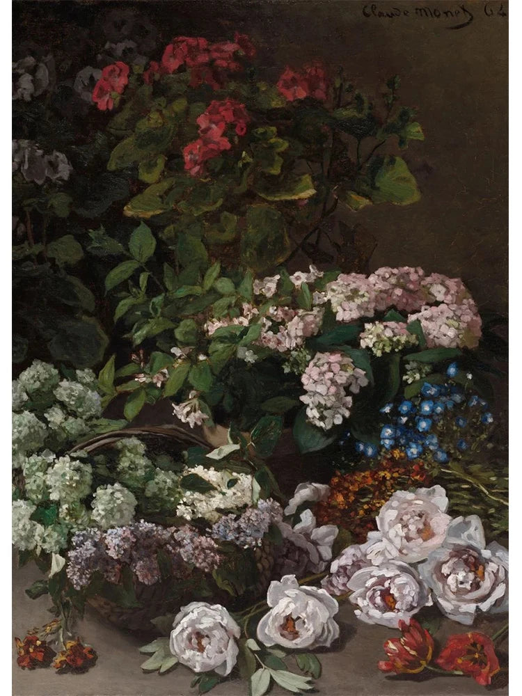Zhejiang Claude Monet Romantic Canvas Art For Home Decor
