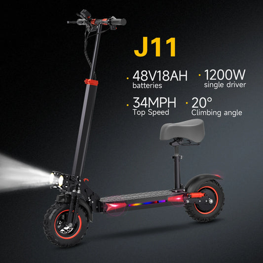 Freeboy J11 Max Electric Scooter 1200W 48V Folding Fat Tire
