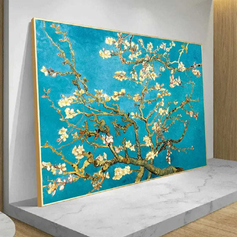 Van Gogh Almond Blossom Oil Painting Canvas Print Form
