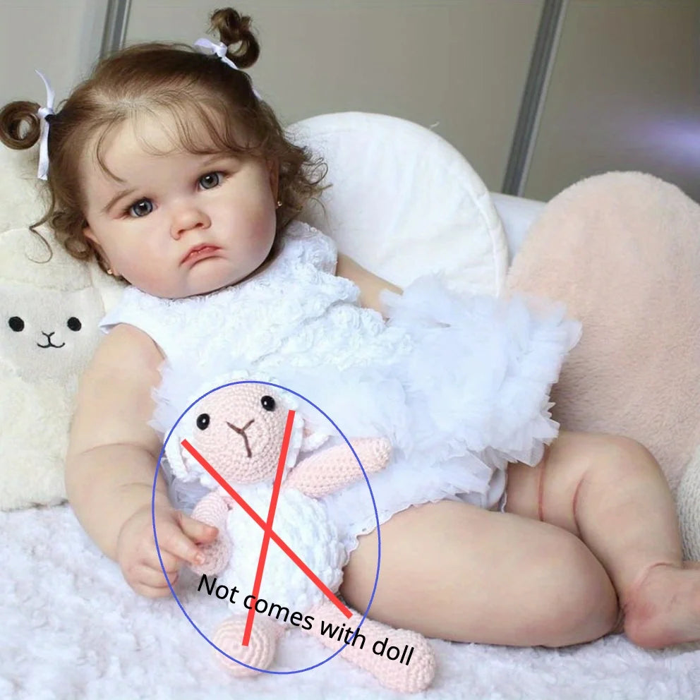 Jiangsu Fashion Reborn Doll With 3D Painted Skin And Limbs