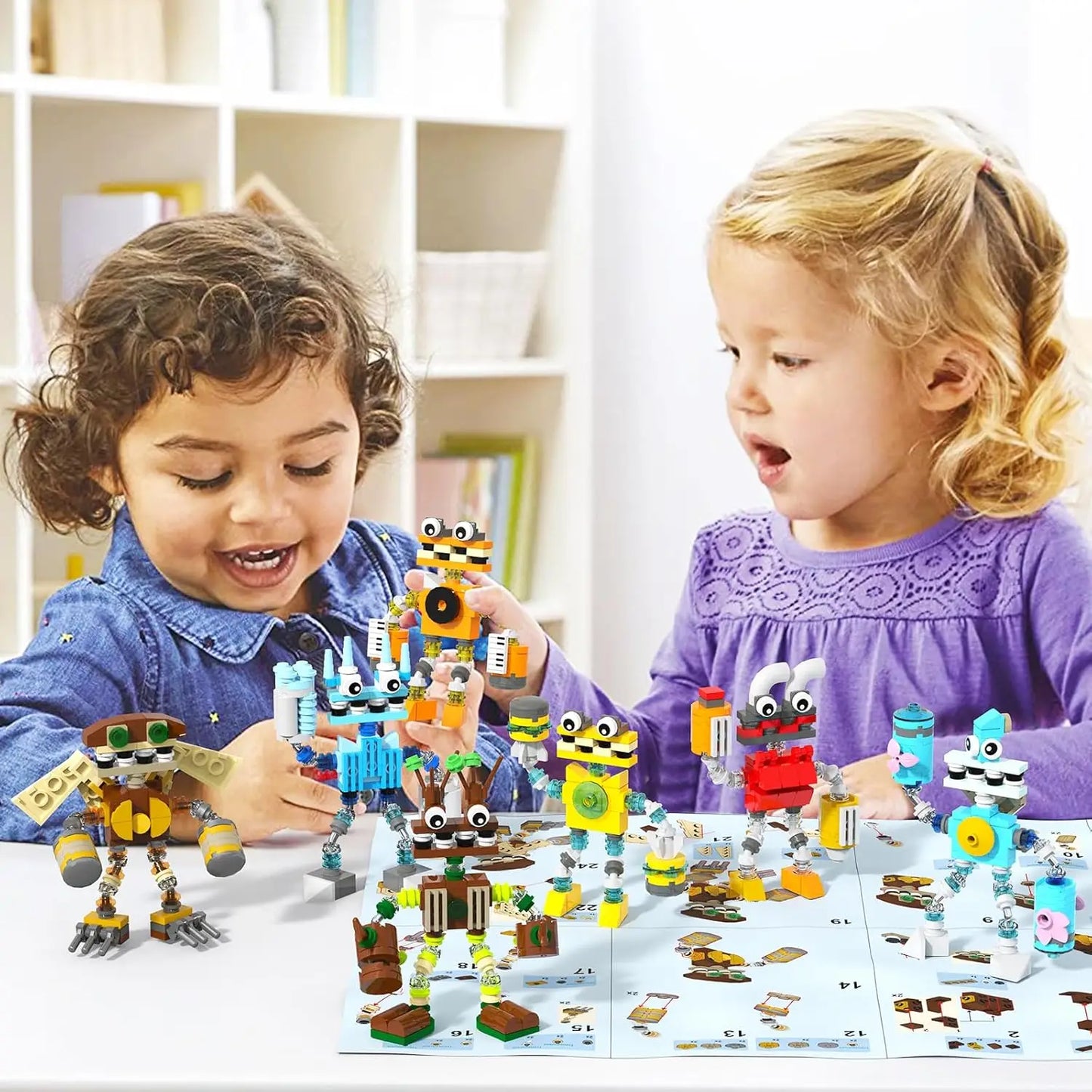 Wubbox Sing Monsters Building Set 639 Pcs Monster Friends