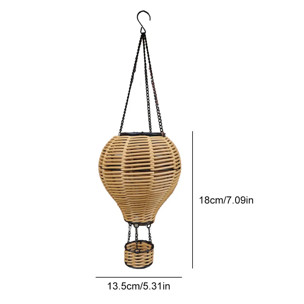 Hign-concerned Solar Hot Air Balloon Lantern Outdoor Lights