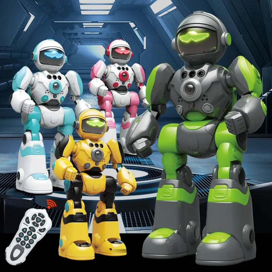 Double E RC Gesture Intelligent Robot With Lights Remote