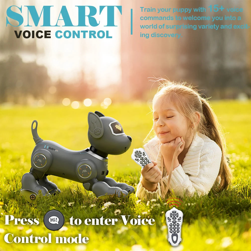 VATOS Robot Dog Toy For Kids With Voice Remote Control