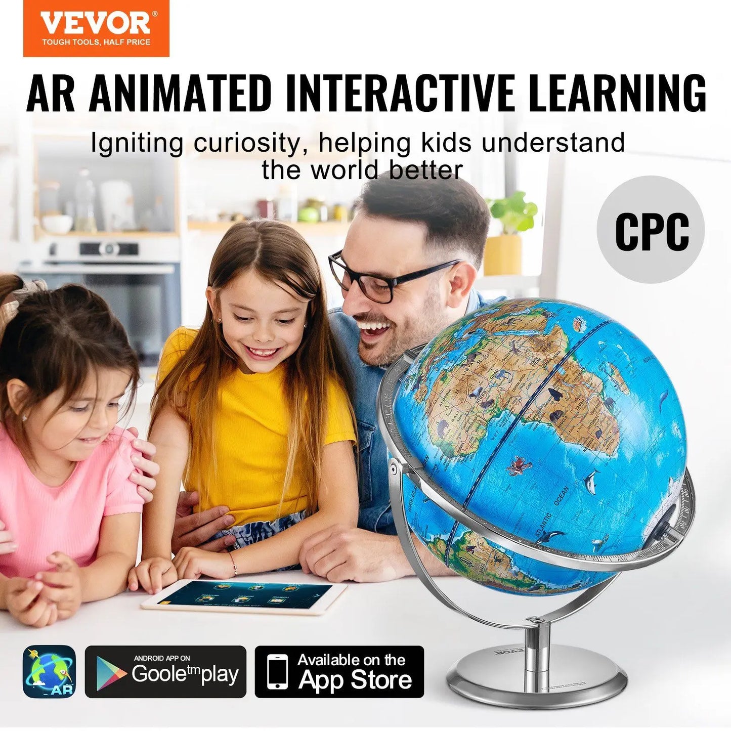 Censor Educational Globe AR STEM Toy for Android iOS