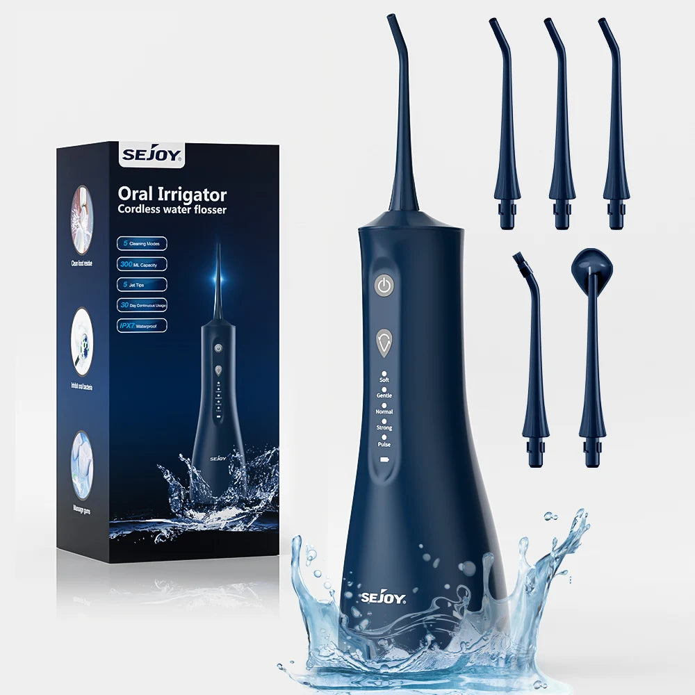 Sejoy Water Flossers Portable Rechargeable 5 Modes