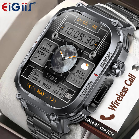 EIGIIS Smart Watch Men S320B 3ATM Waterproof Heart Rate