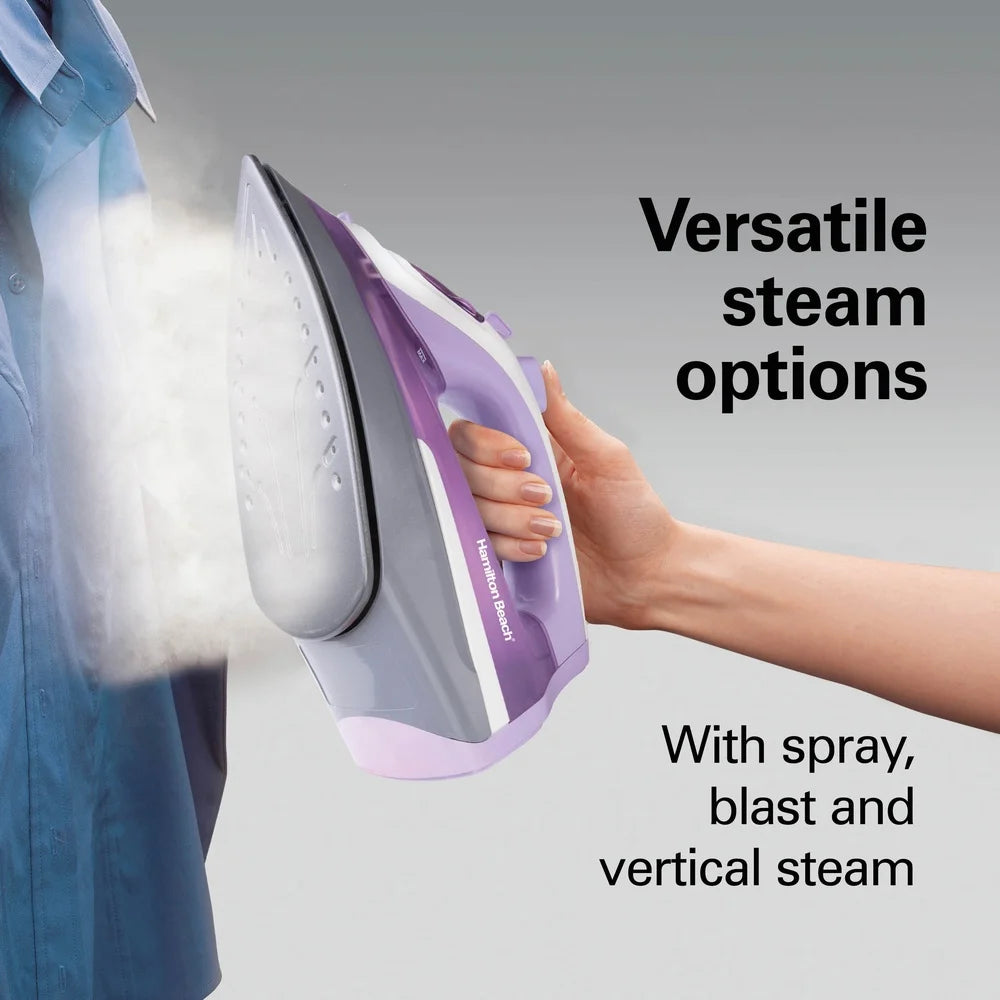 XMSJ Steam Iron With Nonstick Soleplate And Auto Water Tank