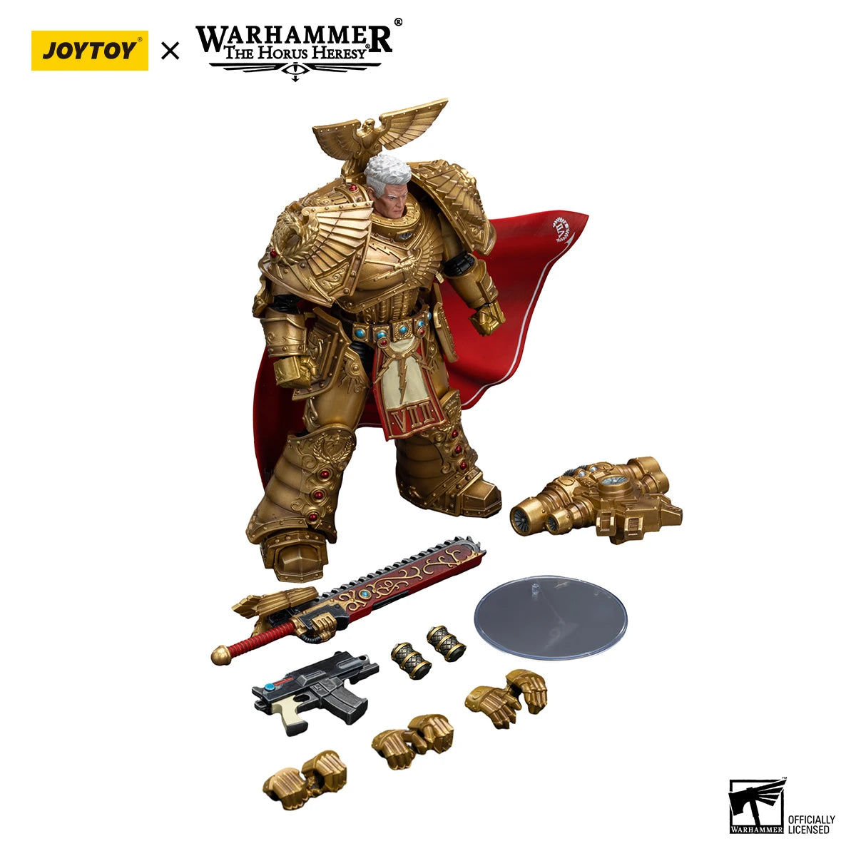 Joy Toy Warhammer 40k Imperial Fists Rogal Dorn Figure