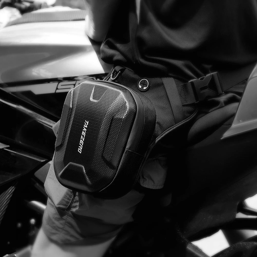 Takezero Waterproof Motorcycle Leg Drop Bag Large Capacity
