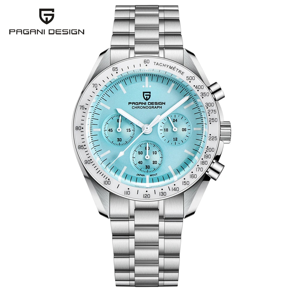 PAGANI DESIGN 1701 V5 Chronograph Quartz AR Sapphire Glass