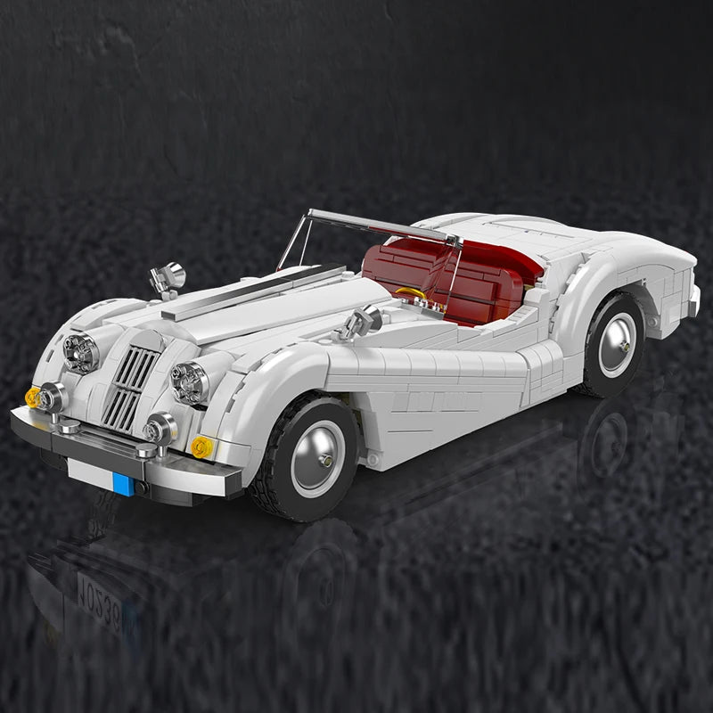 Mould King MK10236 Classic Sport Car XK140 OTS Model
