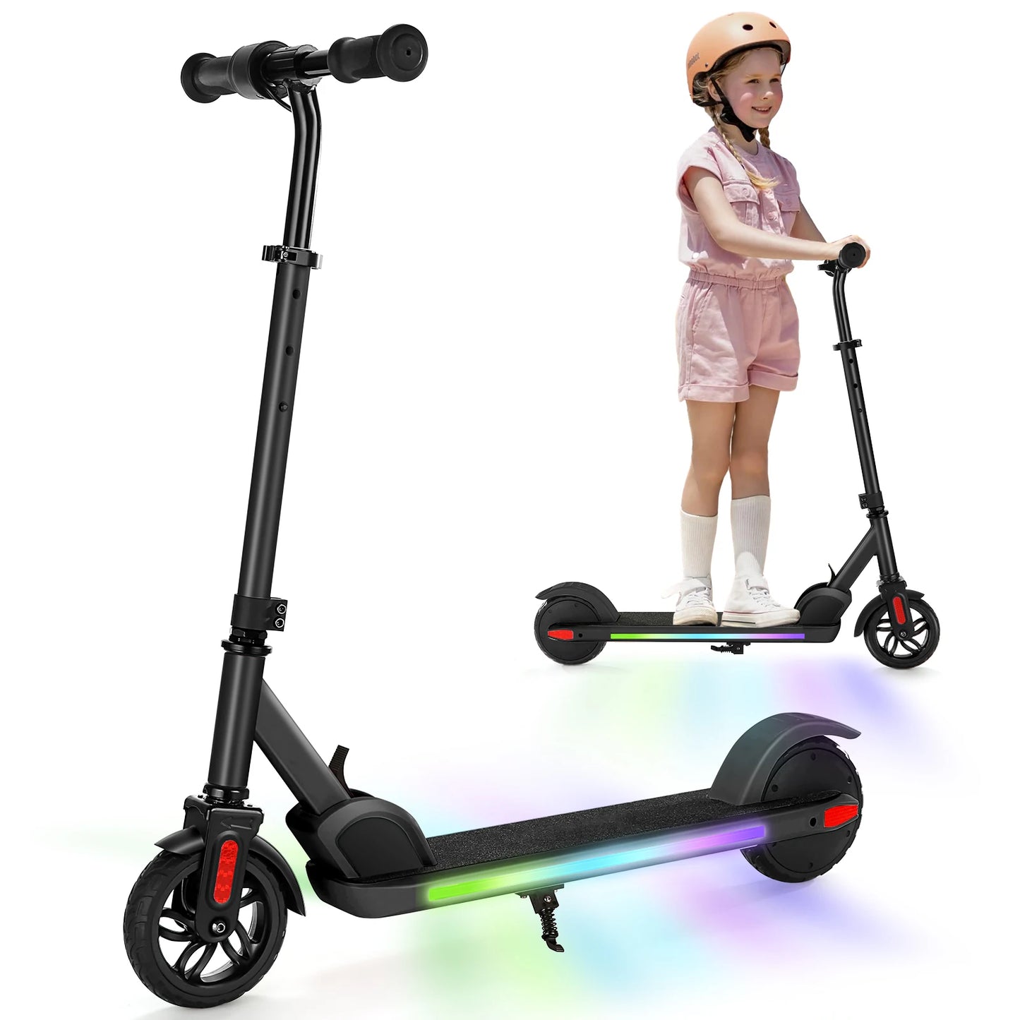 CAROMAC Electric Kids Scooter 150W LED Display Foldable