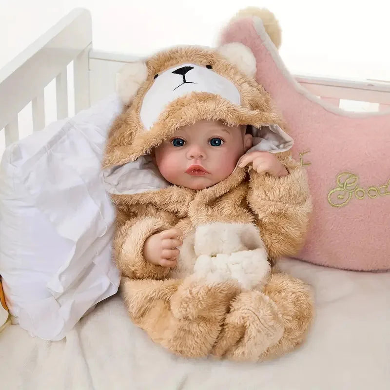 Risbecko Adorable Lifelike Reborn Baby Doll Realistic